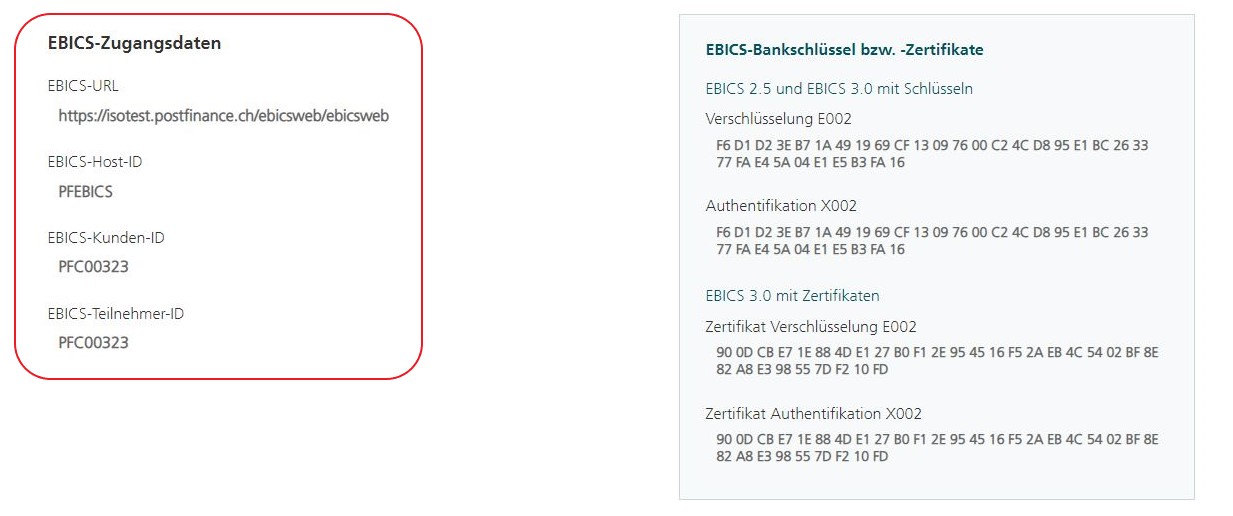 EBICS-Daten | MCA Concept EBICS-Daten | MCA Concept